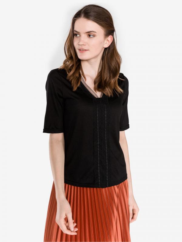 Pina Triko Vero Moda Černá