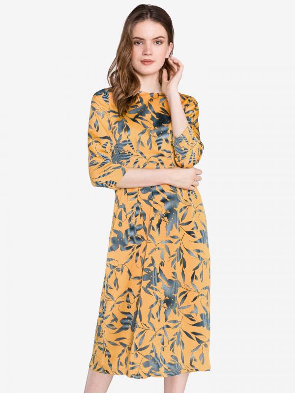 Olivia Šaty Vero Moda Žlutá