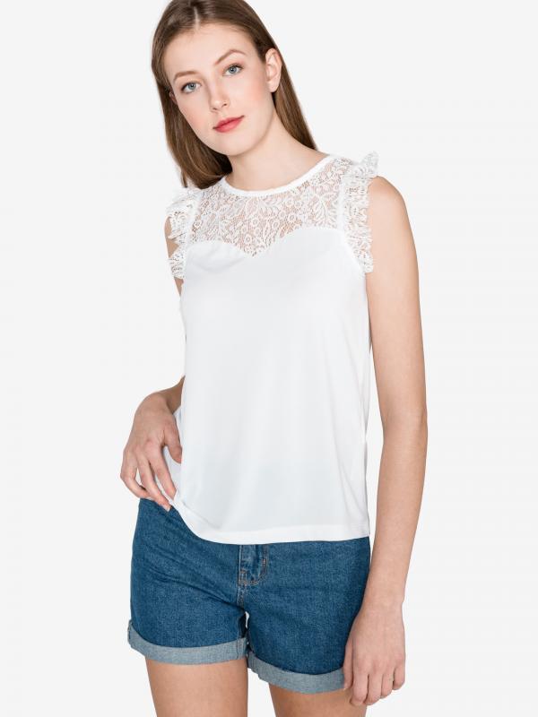 Alberta Top Vero Moda Bílá