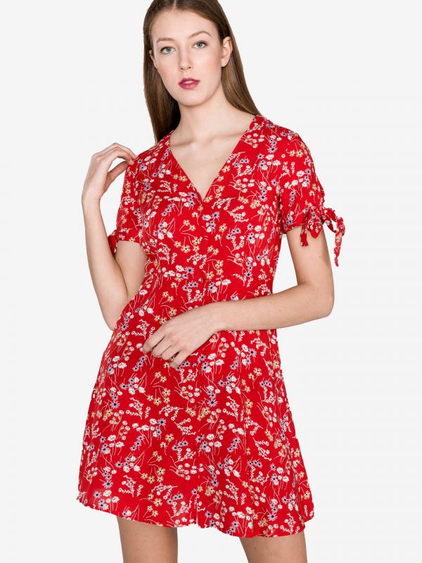 Lotus Šaty Vero Moda Červená