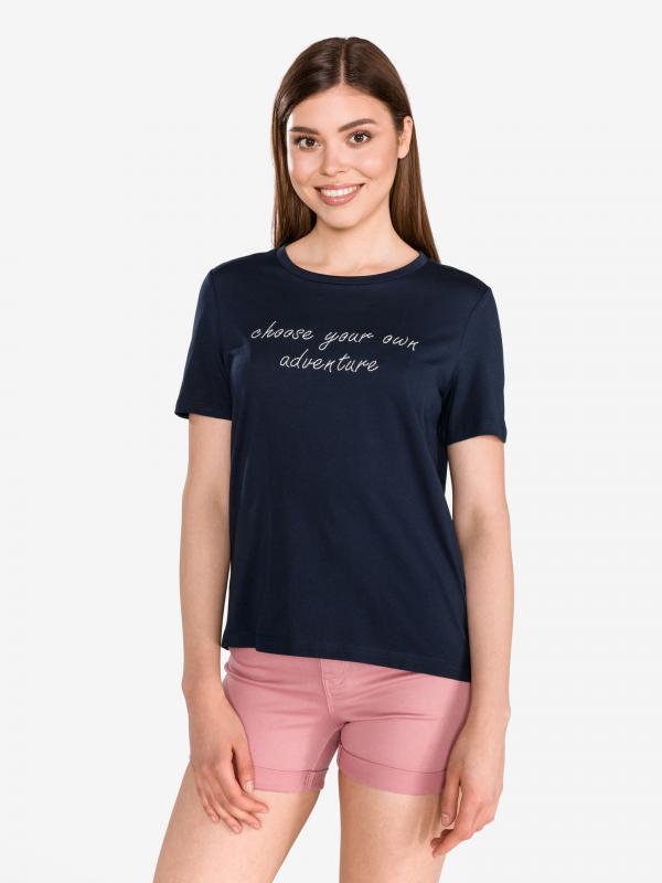 Sarah Olly Triko Vero Moda Modrá