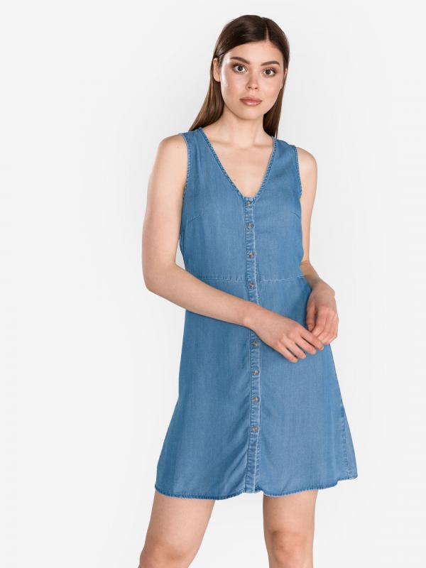 Coco Mia Šaty Vero Moda Modrá