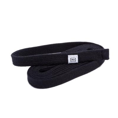 Pásek Marshal Apparel Shoe Lace Belt Black