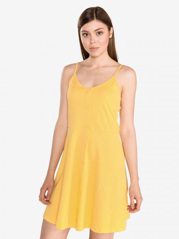 Adrianne Šaty Vero Moda Žlutá