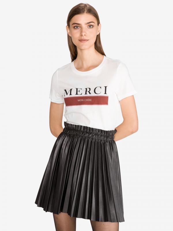 Eddy Francis Triko Vero Moda Bílá