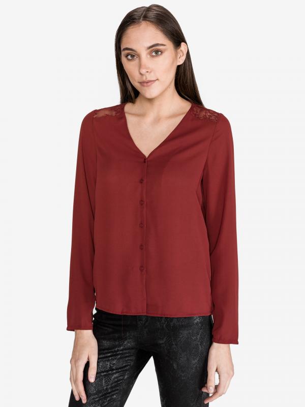 Emma Halenka Vero Moda Červená