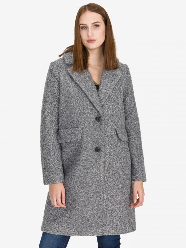 Cozy Diana Kabát Vero Moda Šedá