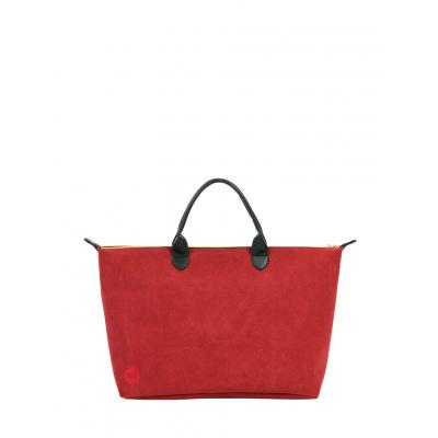 Taška Mi-Pac Weekender Suede Burgundy