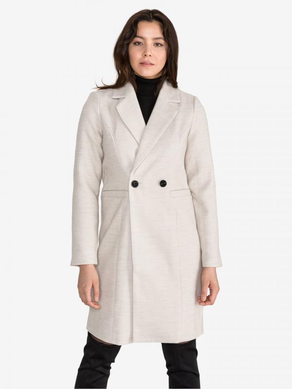 Calarambla Kabát Vero Moda Bílá