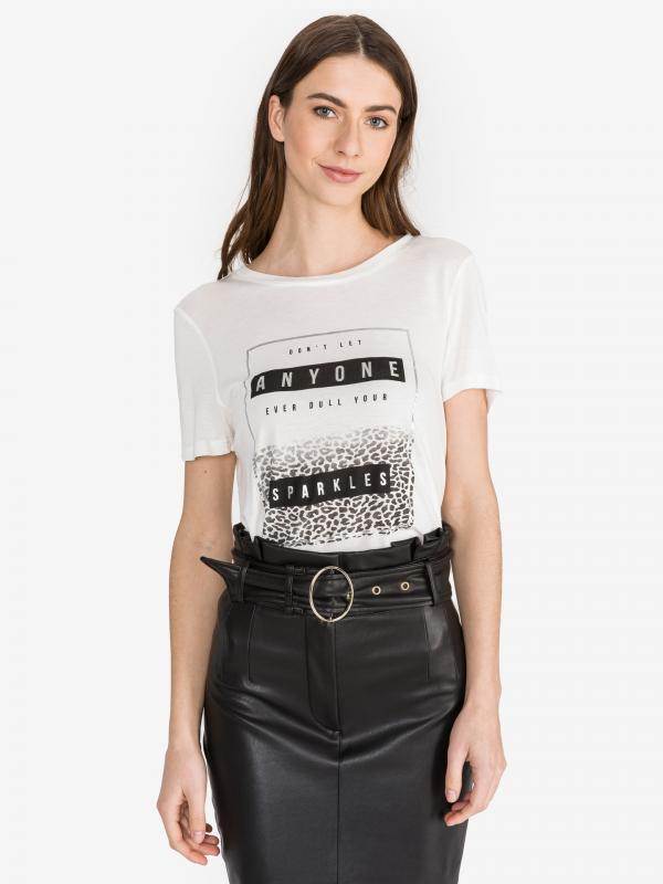 Molly Olly Triko Vero Moda Bílá