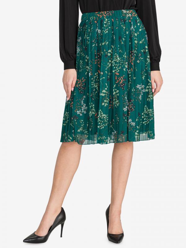 Julie Sukně Vero Moda Zelená