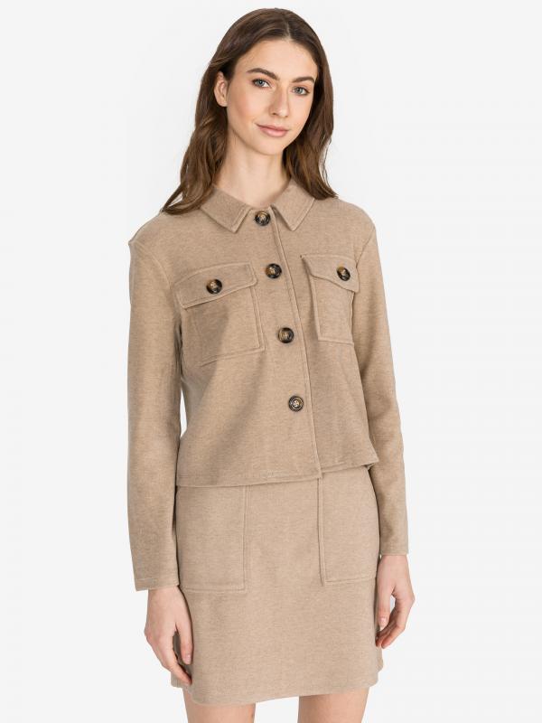 Felecity Bunda Vero Moda Hnědá