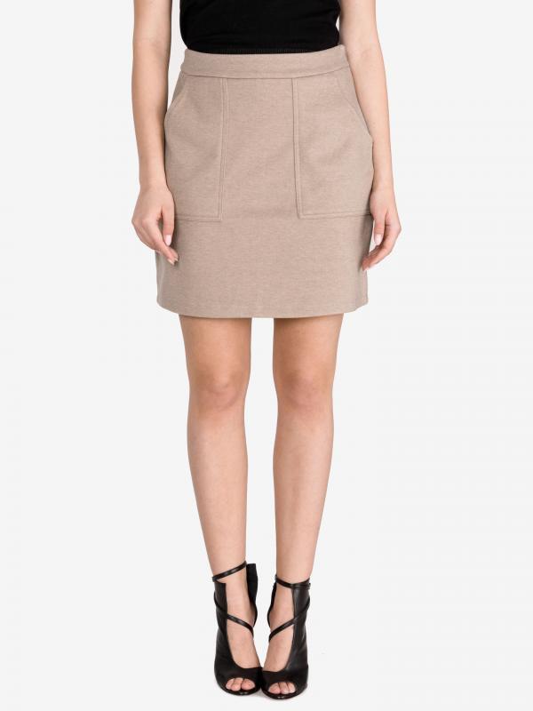 Felicity Sukně Vero Moda Hnědá