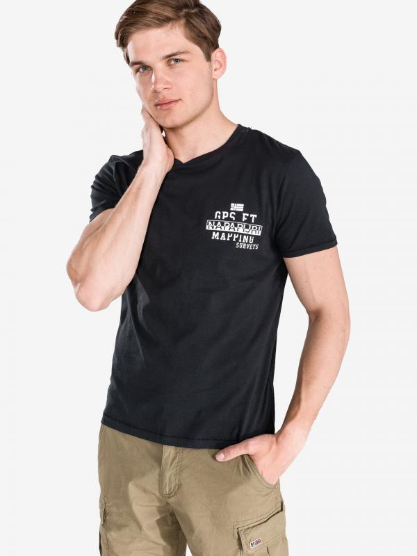 Sebac Triko Napapijri Černá