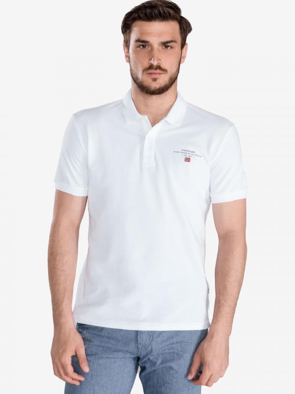 Elabas 2 Polo triko Napapijri Bílá