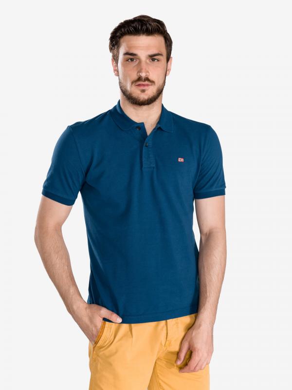 Elios Polo triko Napapijri Modrá