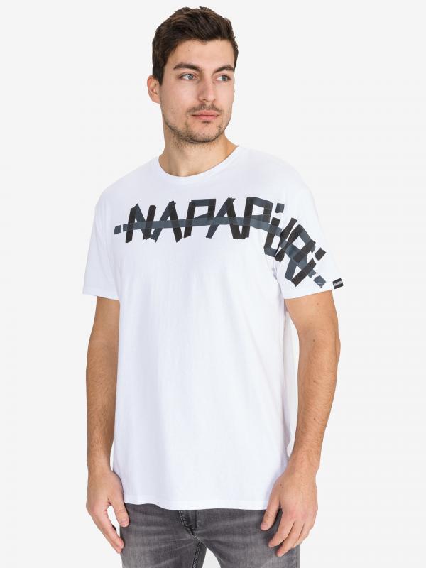 Solt Triko Napapijri Bílá
