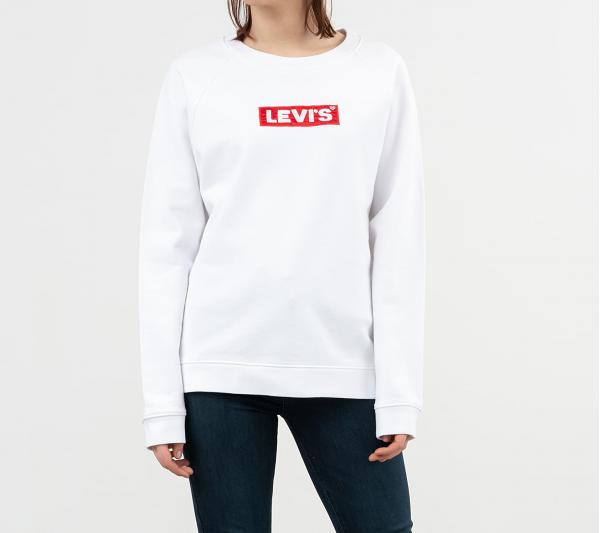 Levi's® Relaxed Graphic Crewneck White