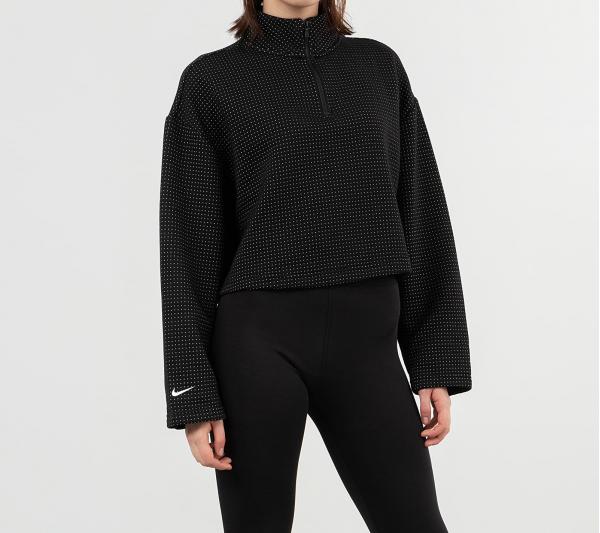 Nike Sportswear Tech Fleece Eng Qz Top Black/ White