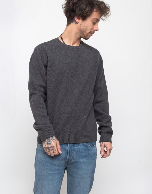 Colorful Standard Merino Wool Crew Lava Grey S