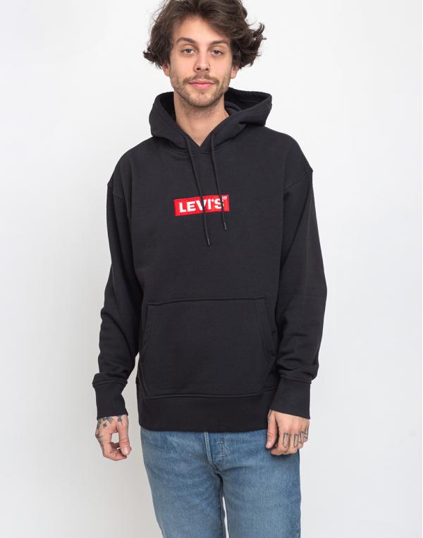 Levi's® Relaxed Graphic Hoodie Black S