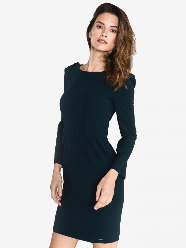 Šaty Armani Exchange Modrá