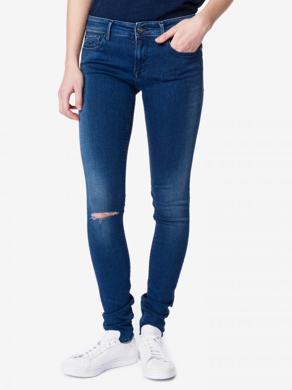 Luz Jeans Replay Modrá