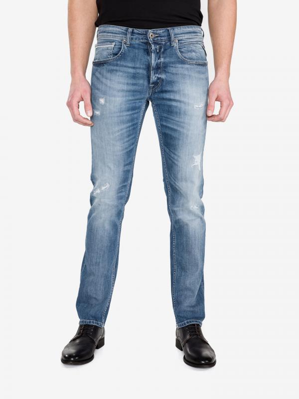 Grover Jeans Replay Modrá