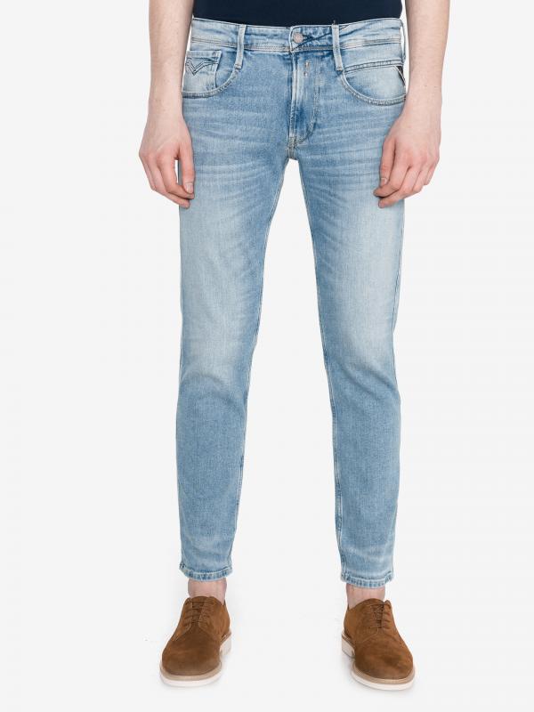 Anbass Jeans Replay Modrá