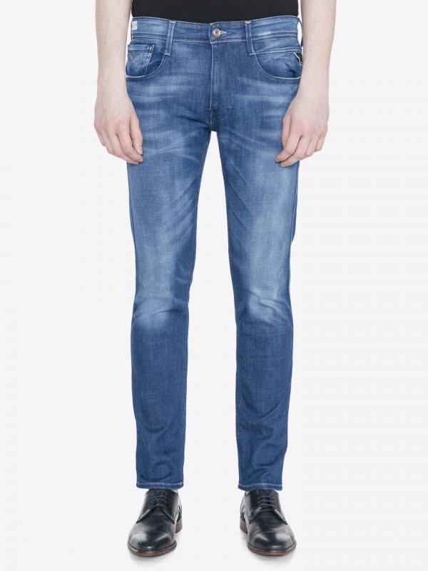 Anbass Jeans Replay Modrá