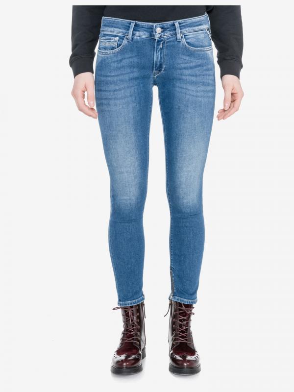 Luz Jeans Replay Modrá