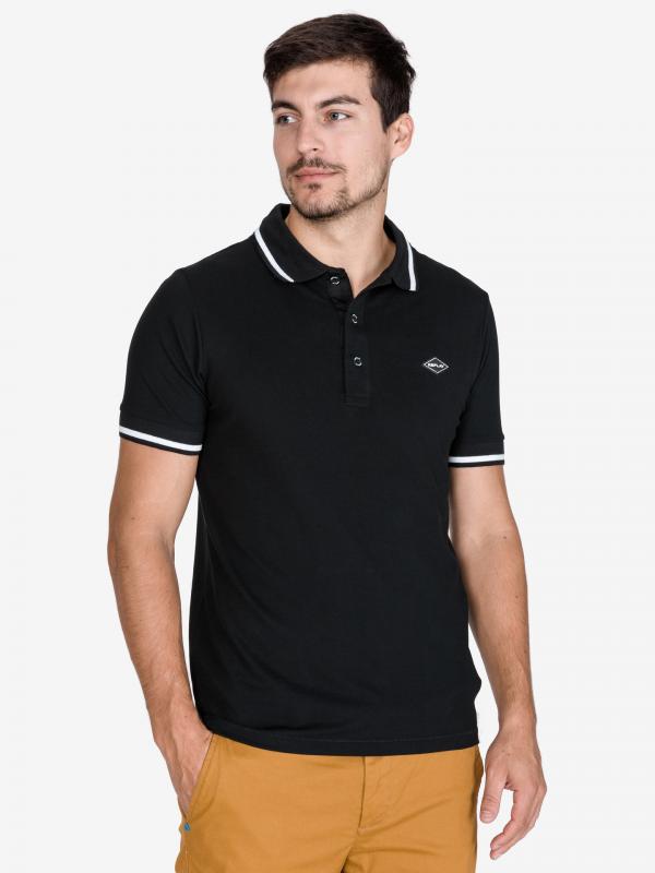 Polo triko Replay Černá