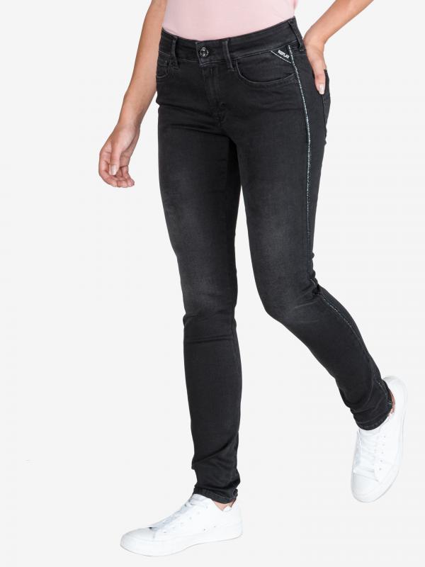 New Luz Jeans Replay Černá