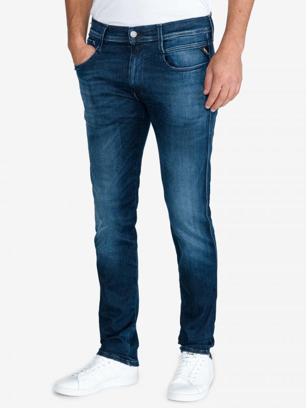 Anbass Jeans Replay Modrá