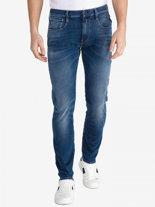 Anbass Jeans Replay Modrá