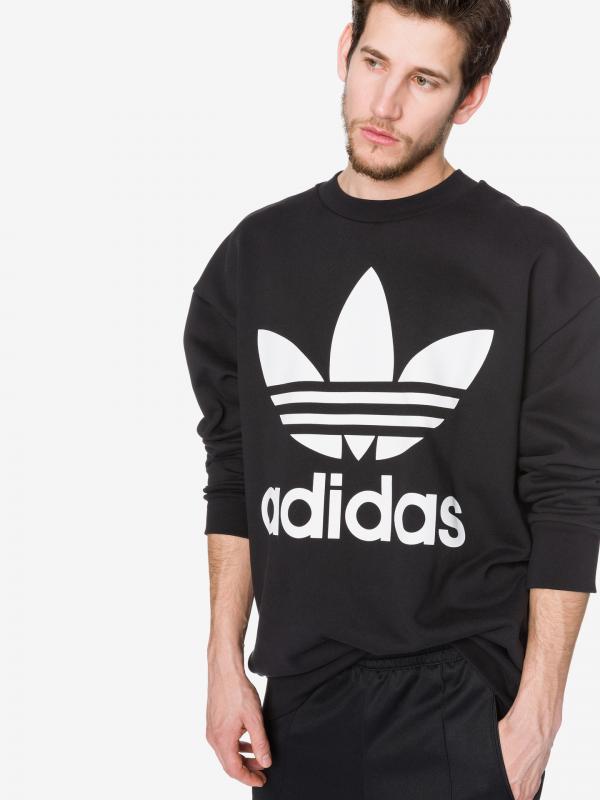 Trefoil Mikina adidas Originals Černá