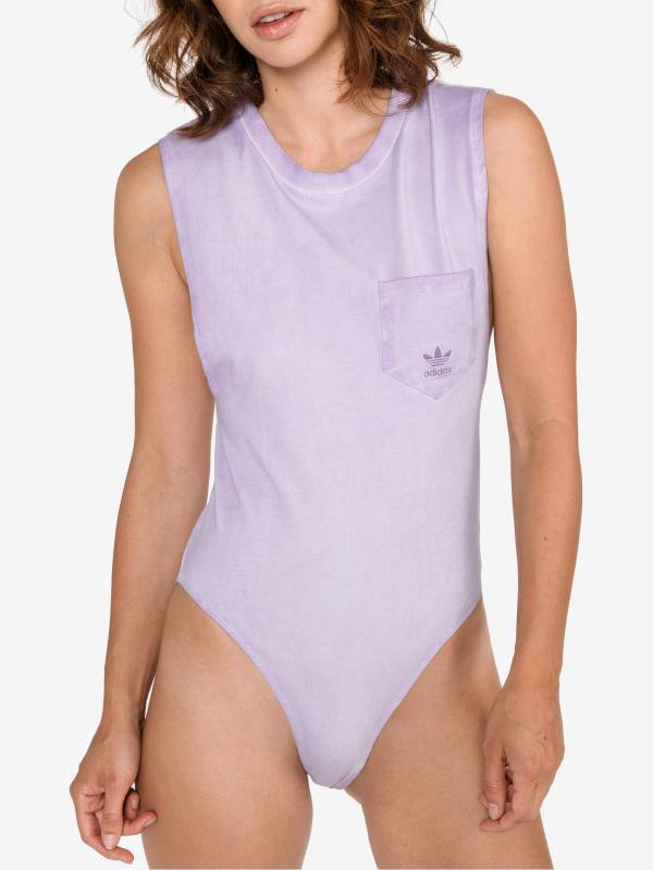 Body adidas Originals Fialová