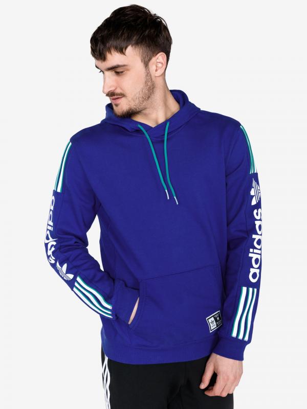 Quarzo Mikina adidas Originals Modrá