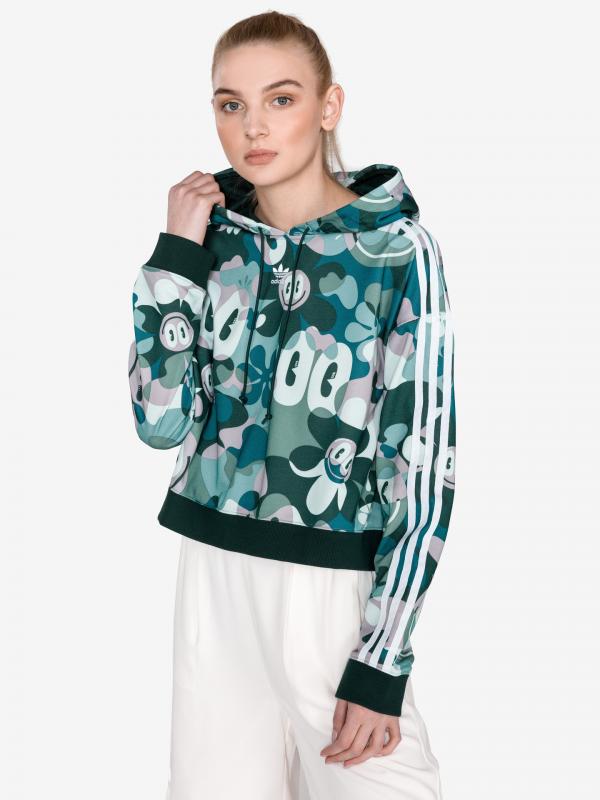 Mikina adidas Originals Modrá
