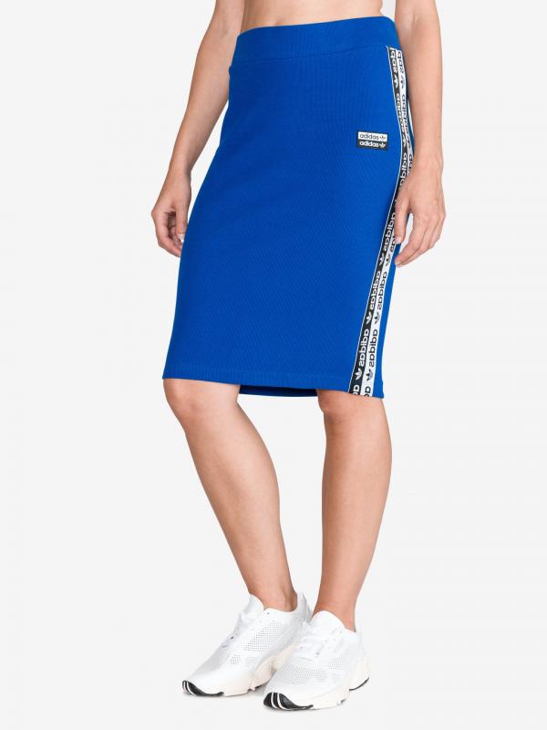 Sukně adidas Originals Modrá