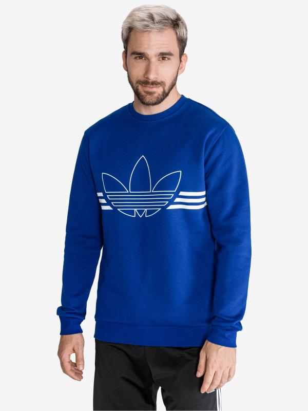 Outline Mikina adidas Originals Modrá