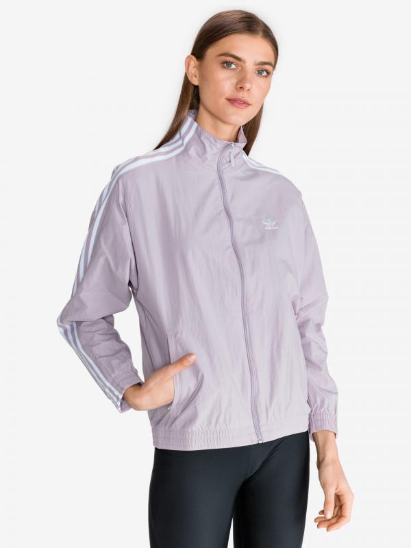 Bunda adidas Originals Fialová