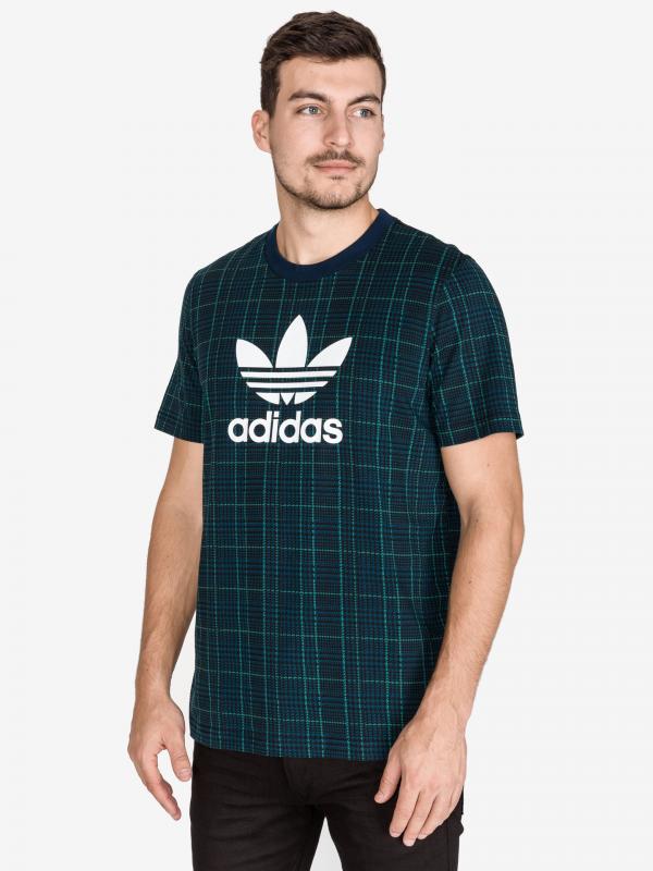 Tartan Triko adidas Originals Modrá