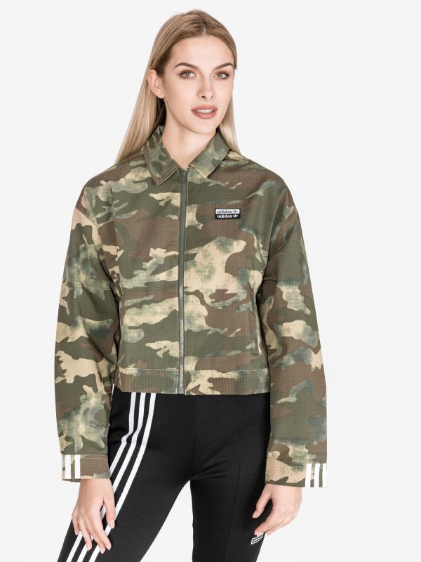 Bunda adidas Originals Zelená