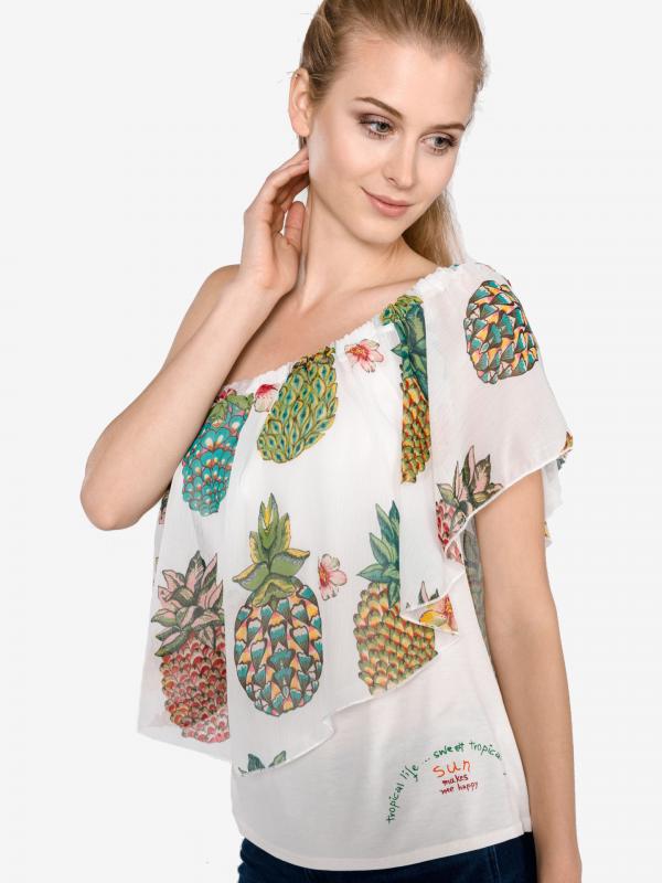 Estella Top Desigual Bílá