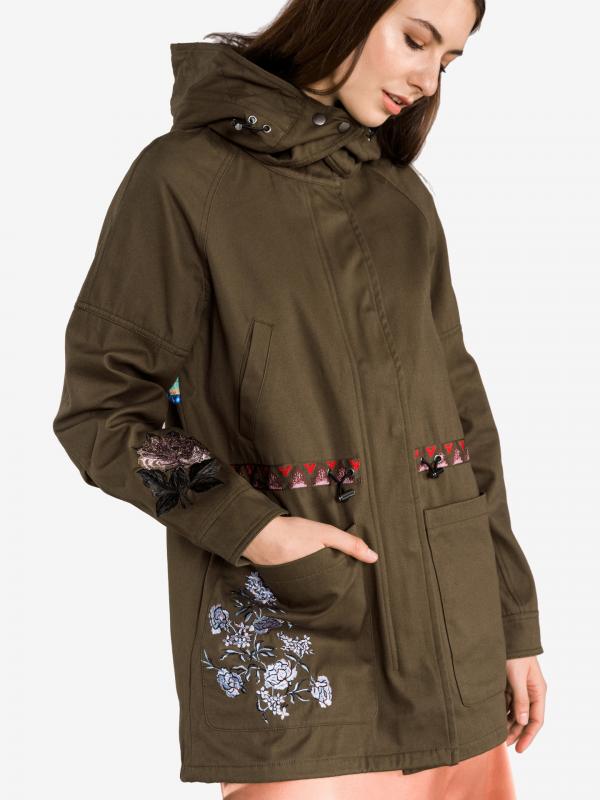 Manila Parka Desigual Zelená