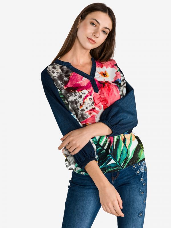 Marlen Halenka Desigual Modrá