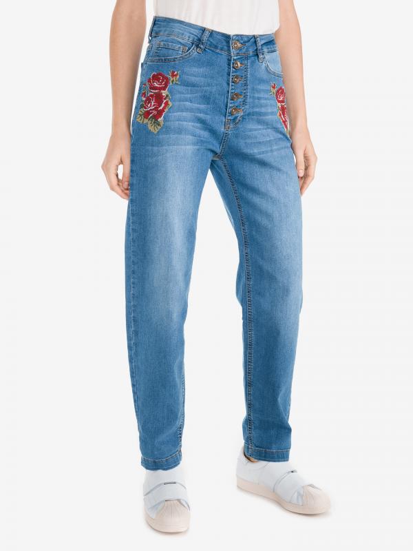 Greta Jeans Desigual Modrá