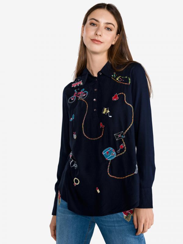Won Halenka Desigual Modrá
