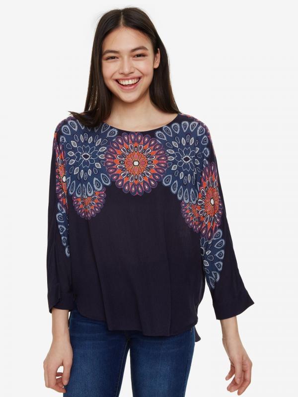 Blassidy Top Desigual Modrá